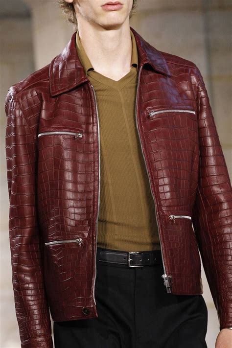 hermes leather jacket men|hermes men's sale uk.